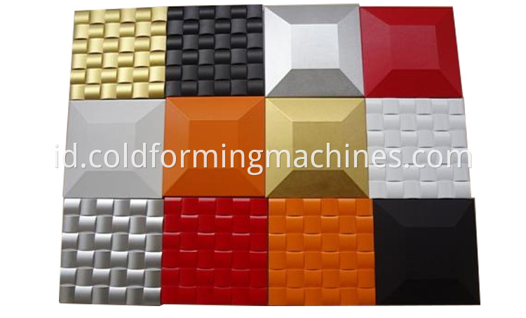 8 decoration 3d wall panel machine